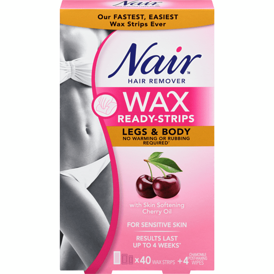 Nair Wax Ready Strip Wax Strips Refresh Store