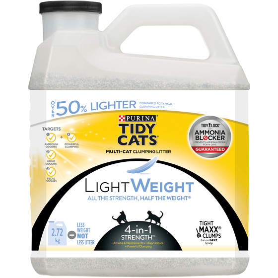 Tidy Cats,4in1 Strength Lightweight Cat Litter for Multiple Cats
