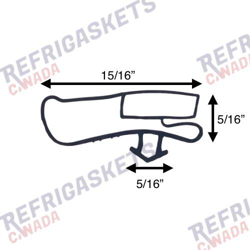 Gasket Profile RF65 Restaurant Gaskets