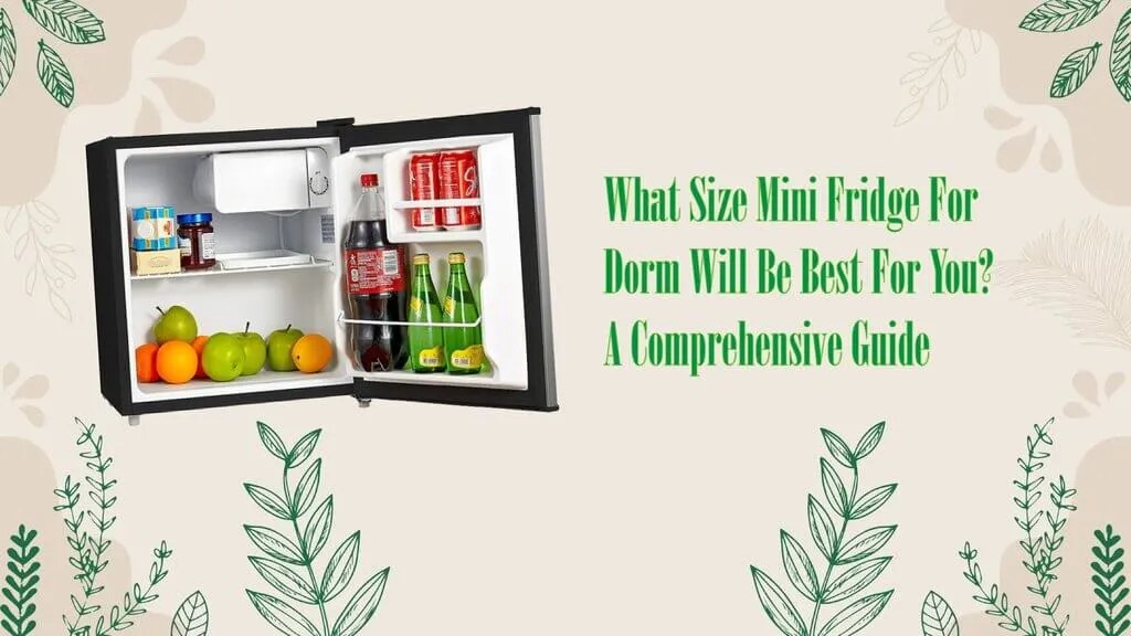 What Size Mini Fridge for Dorm? Choosing the Perfect Size