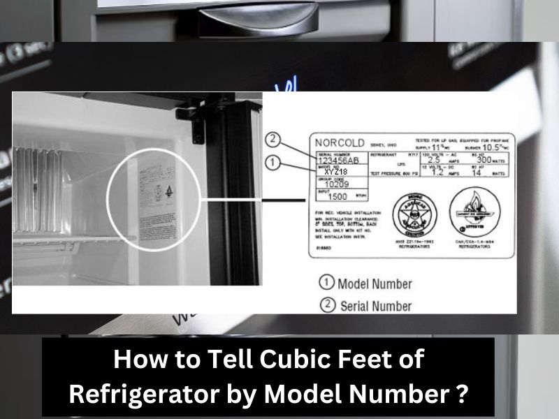 How Many Cubic Feet Is My Whirlpool Refrigerator?