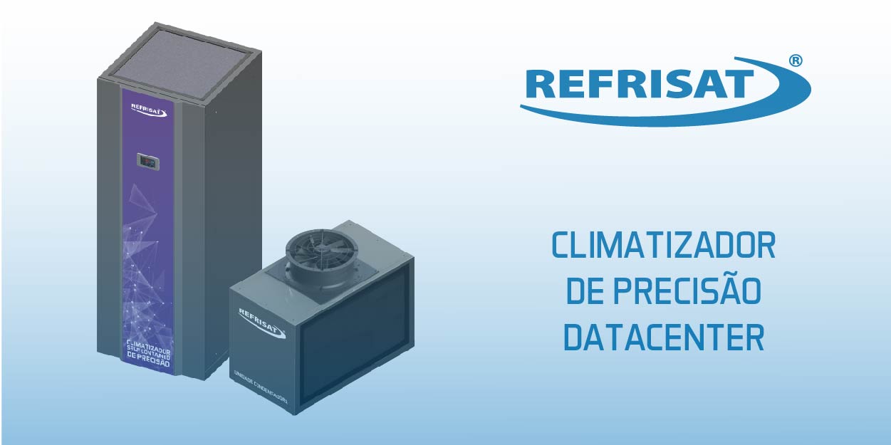Climatizador de Precisão Data Center • REFRISAT
