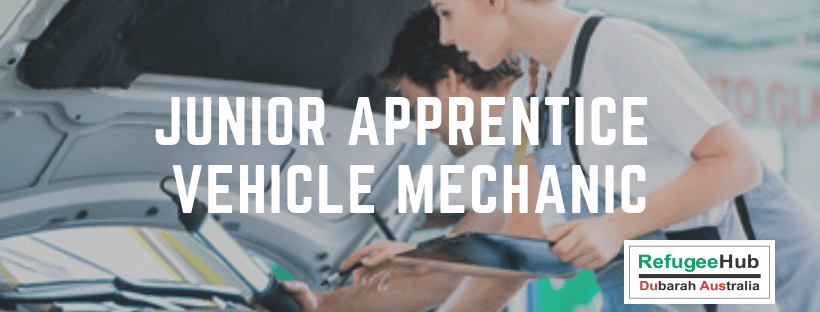1st Year Junior Apprentice Light Vehicle Mechanic (AUDI) Refugee Hub