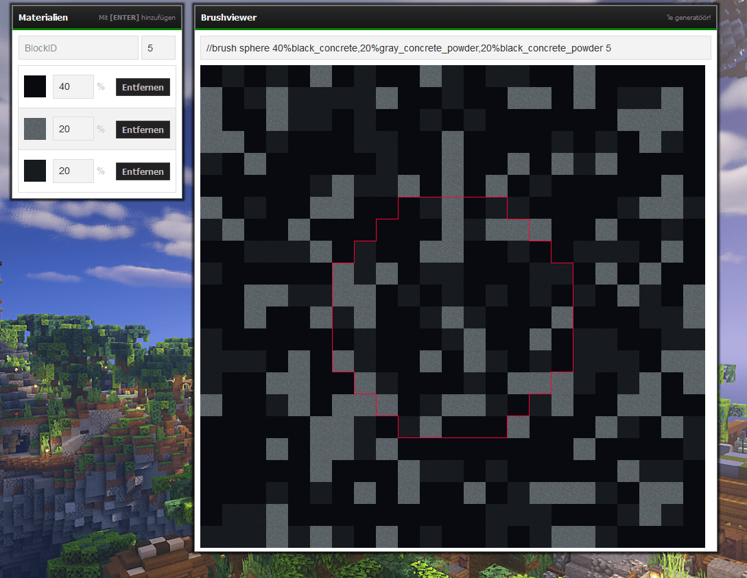 WorldEdit Brush Generator Minecraft Forum