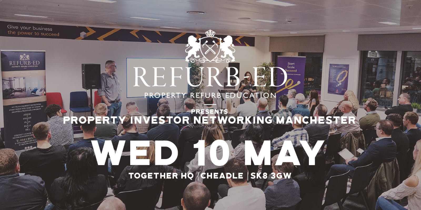 REFURBED May2023 Property Investor Networking Manchester RefurbEd