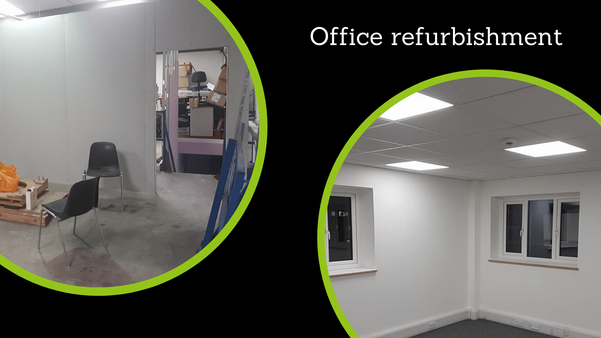 What is the difference between office fit out and refurbishment