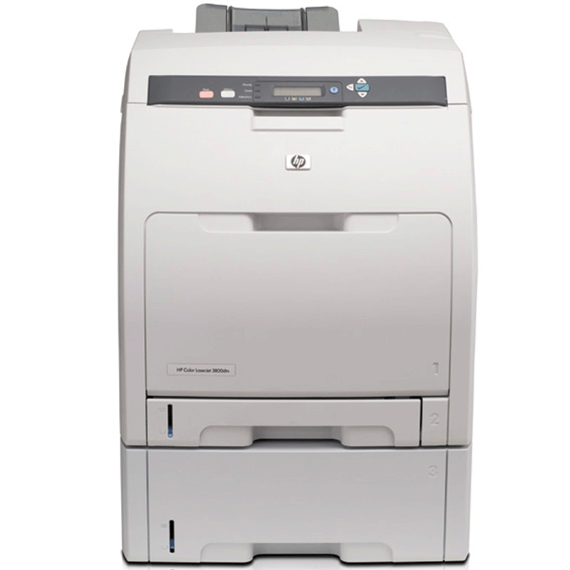 HP LaserJet 3800DTN Color Laser Printer RefurbExperts