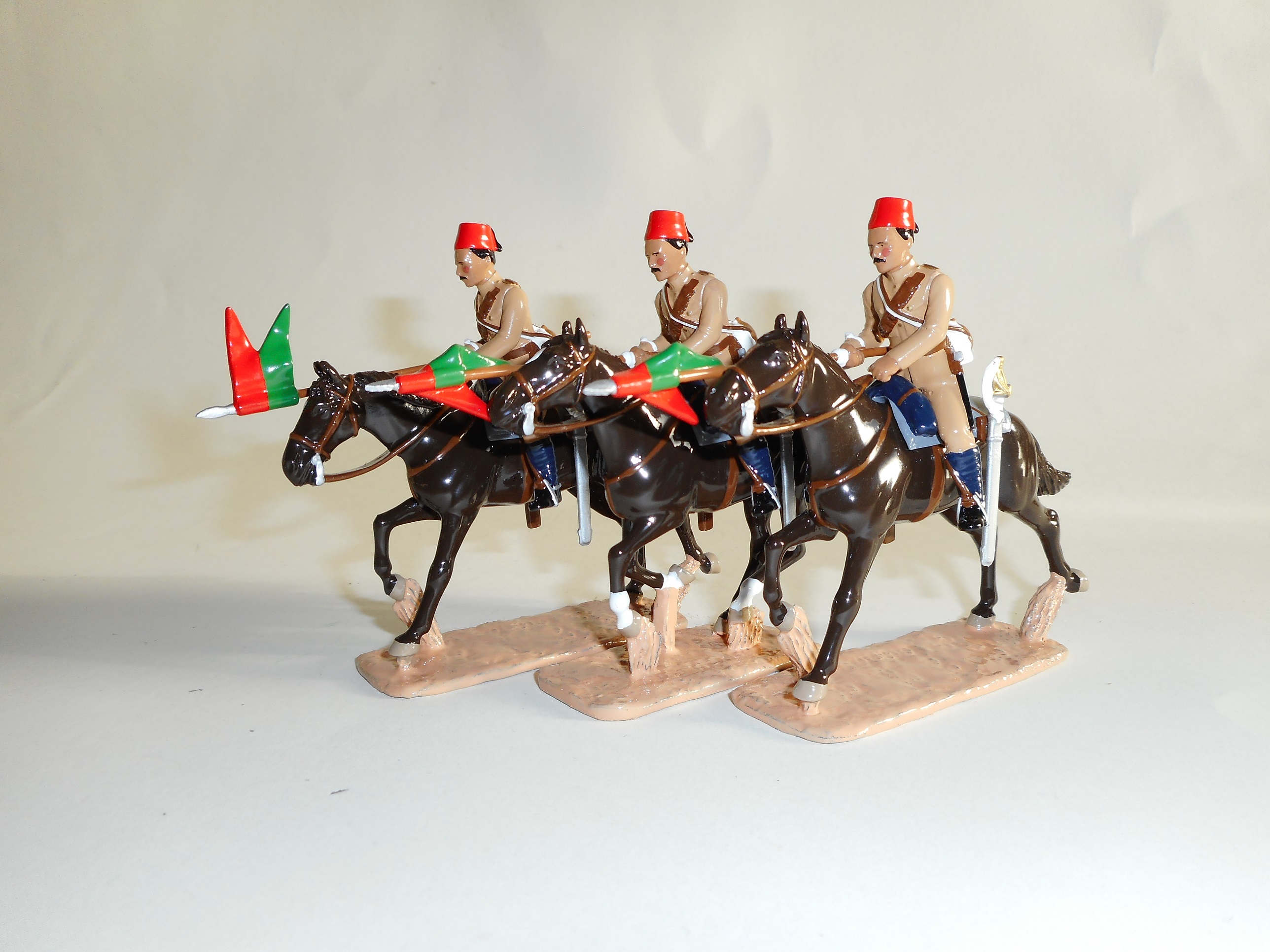 SC24 Egyptian Cavalry 1890s Regal Toy Soldiers