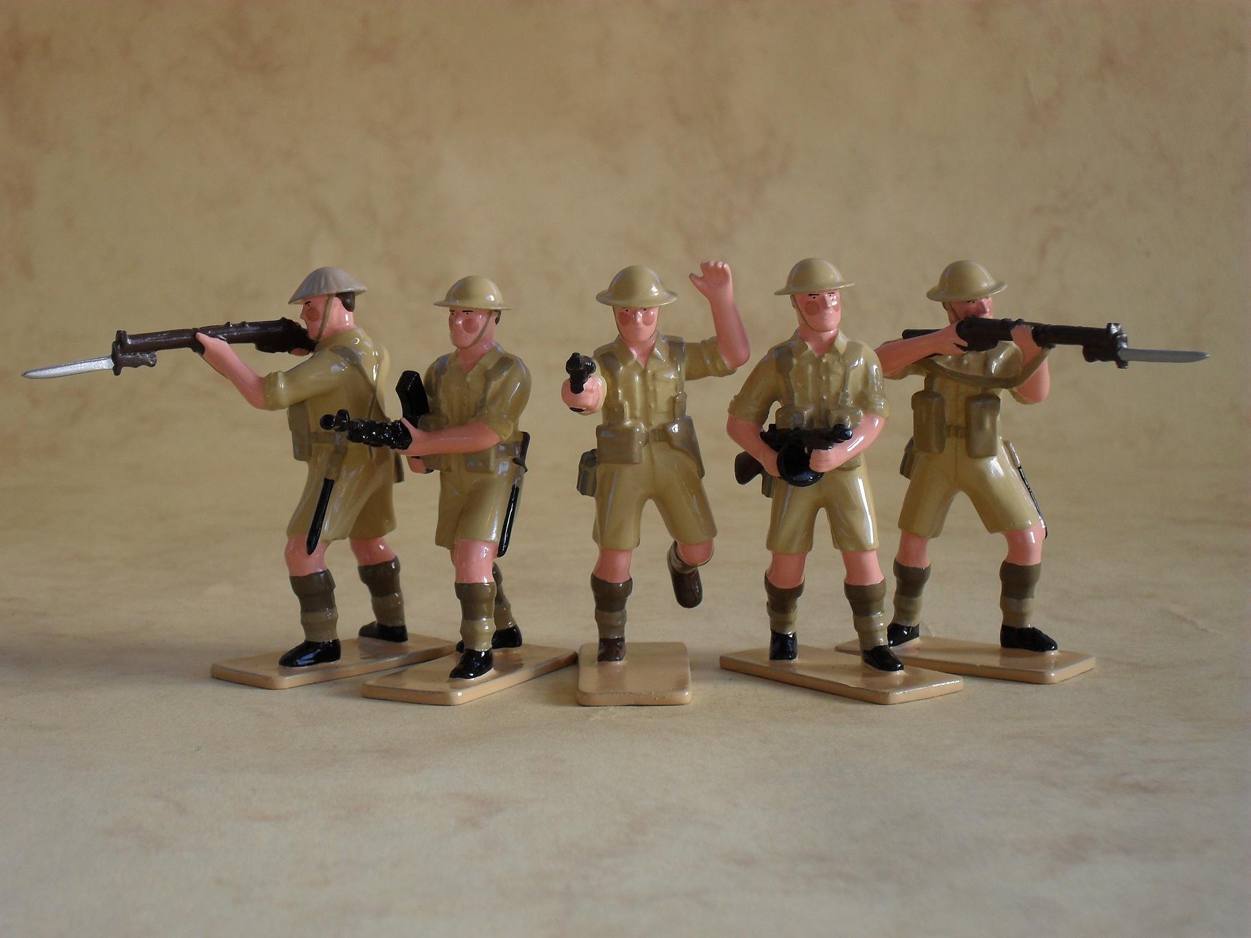 WW1 New Zealand Infantry Regal Toy Soldiers