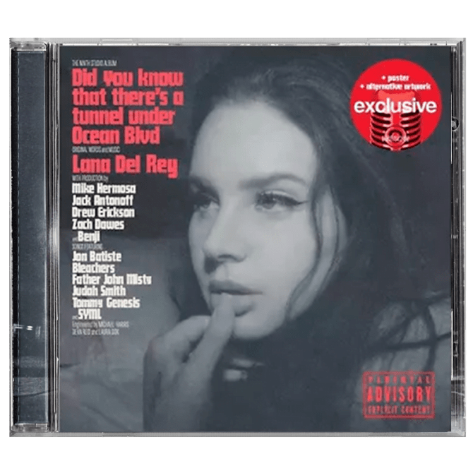 CD Lana Del Rey Did You Know That There's A Tunnel Under Ocean Blvd