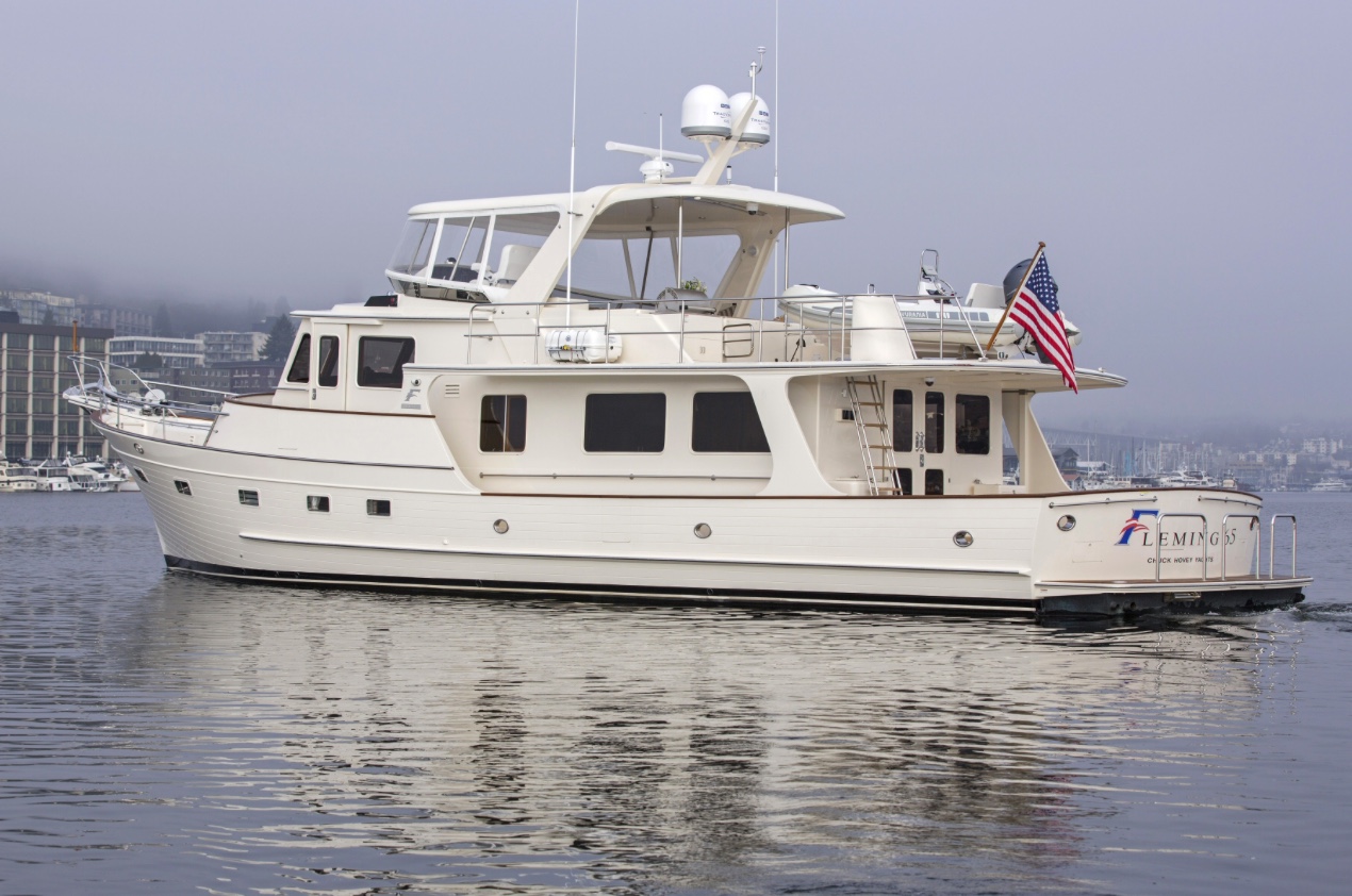 Fleming 65 Regatta Partner för Marstrand Yachts på ostkusten