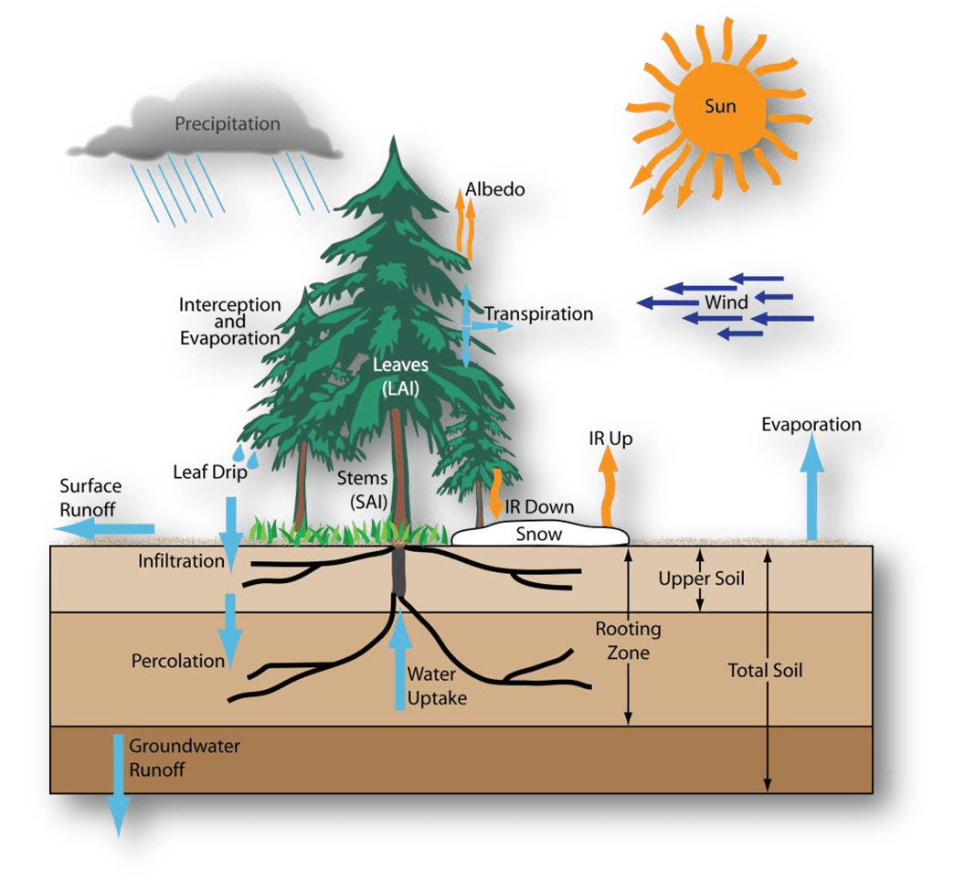 Energy and Water Balance Background Regional and Global Climate