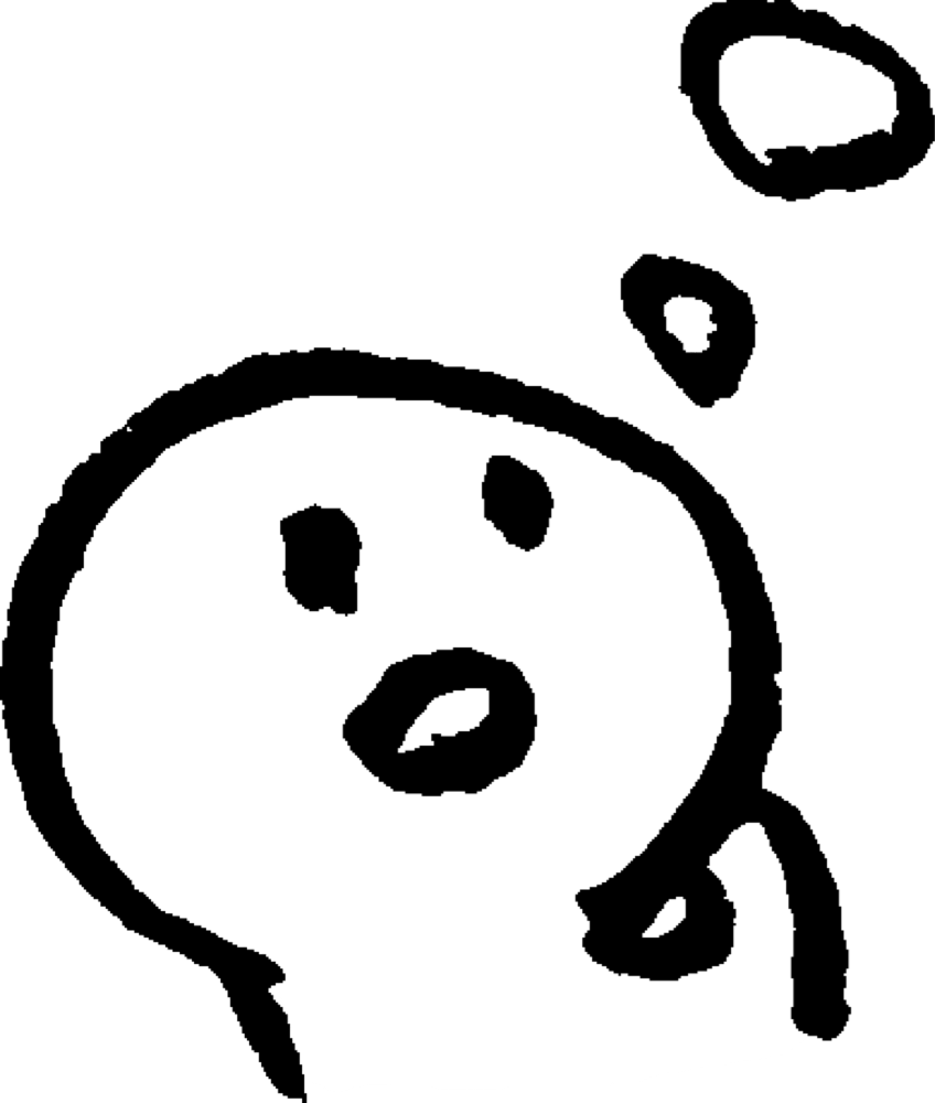 考え中 / 大臣 さんのイラスト - ニコニコ静画 (イラスト) 考え中 – 【てがきですのΒ】かわいい・ゆるい無料イラスト