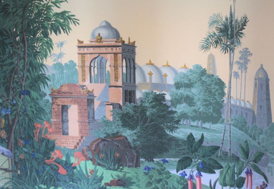 Panoramic Scene Wallpaper for the Fashionable Home of the Regency