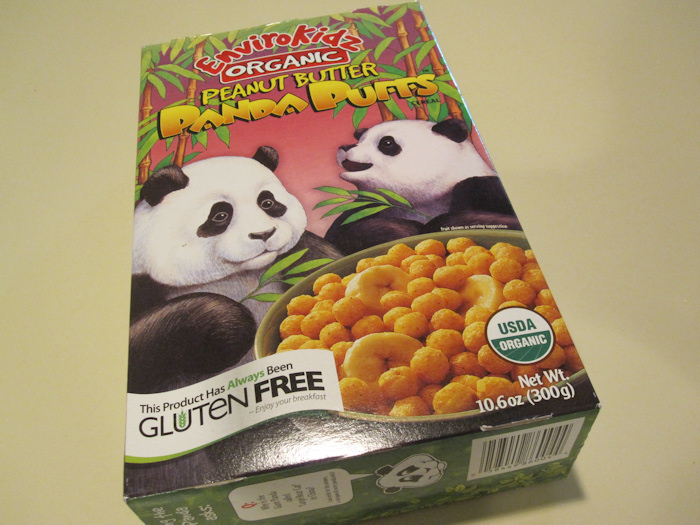 Gluten Views Envirokids Organic Peanut Butter Panda Puffs