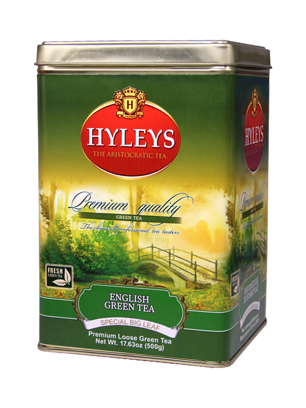 ENGLISH GREEN TEA 500G LOOSE TEA SLIP ON LID TIN Tea site