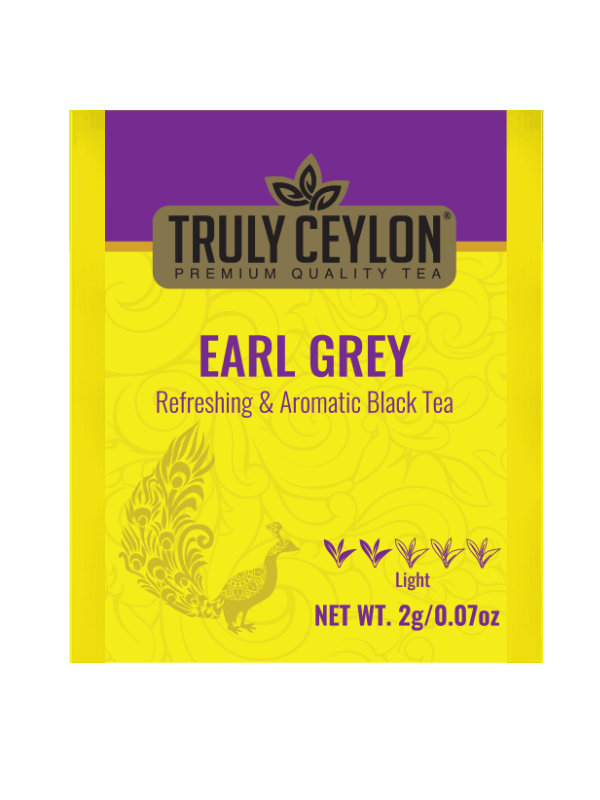 EARL GREY 25 INDIVIDUALLY WRAPPED TEA BAGS Regency Teas (PVT) LTD