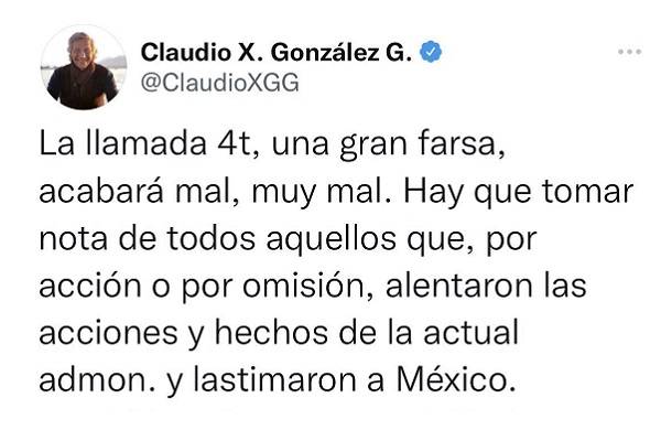 Claudio X González