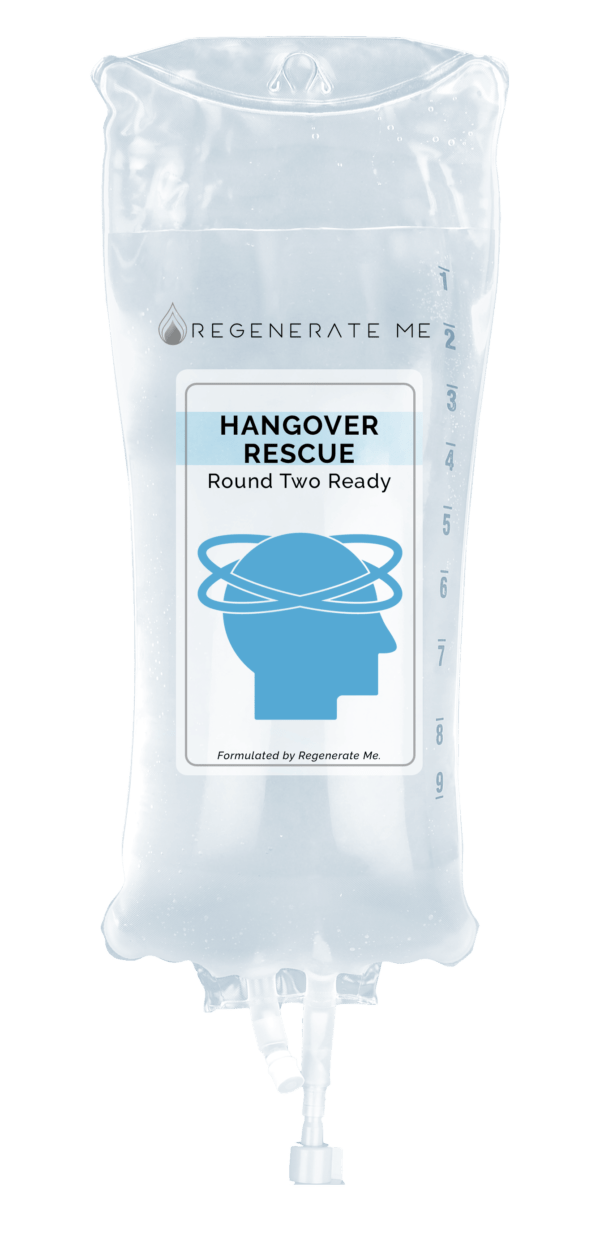 Hangover Rescue IV Hydration Therapy Regenerate Me
