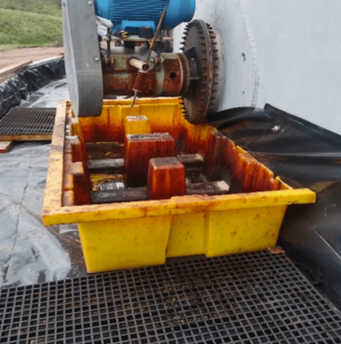 Black Oil Tank Clean ReGen Robotics