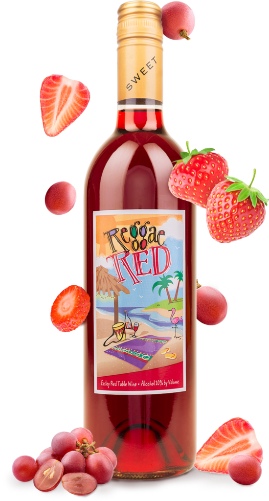 Reggae Red Reggae Wines Sweet, Fruity Wine