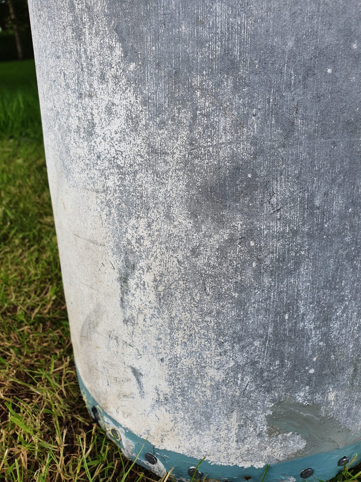 Antique French Lead Bathtub