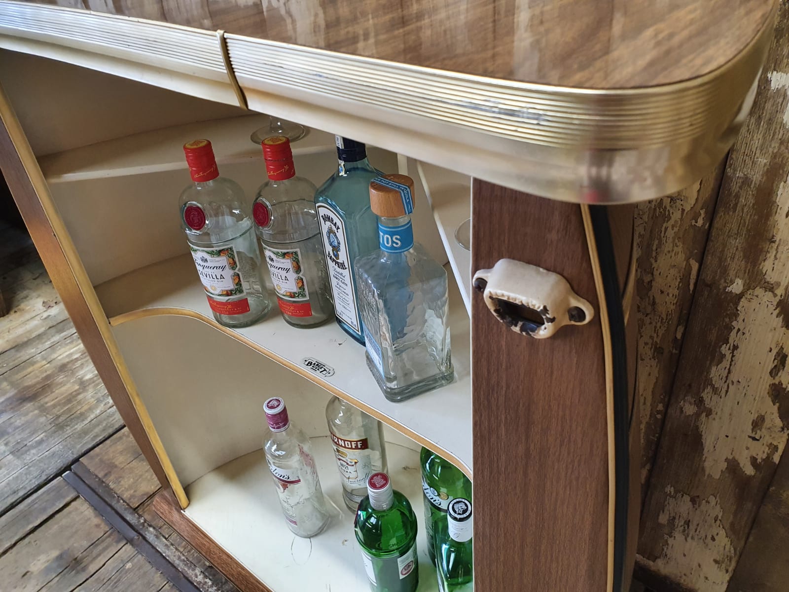 Mid Century Cocktail Bar