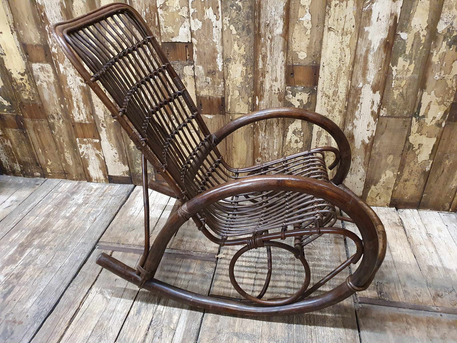 Bamboo Rocking Chair