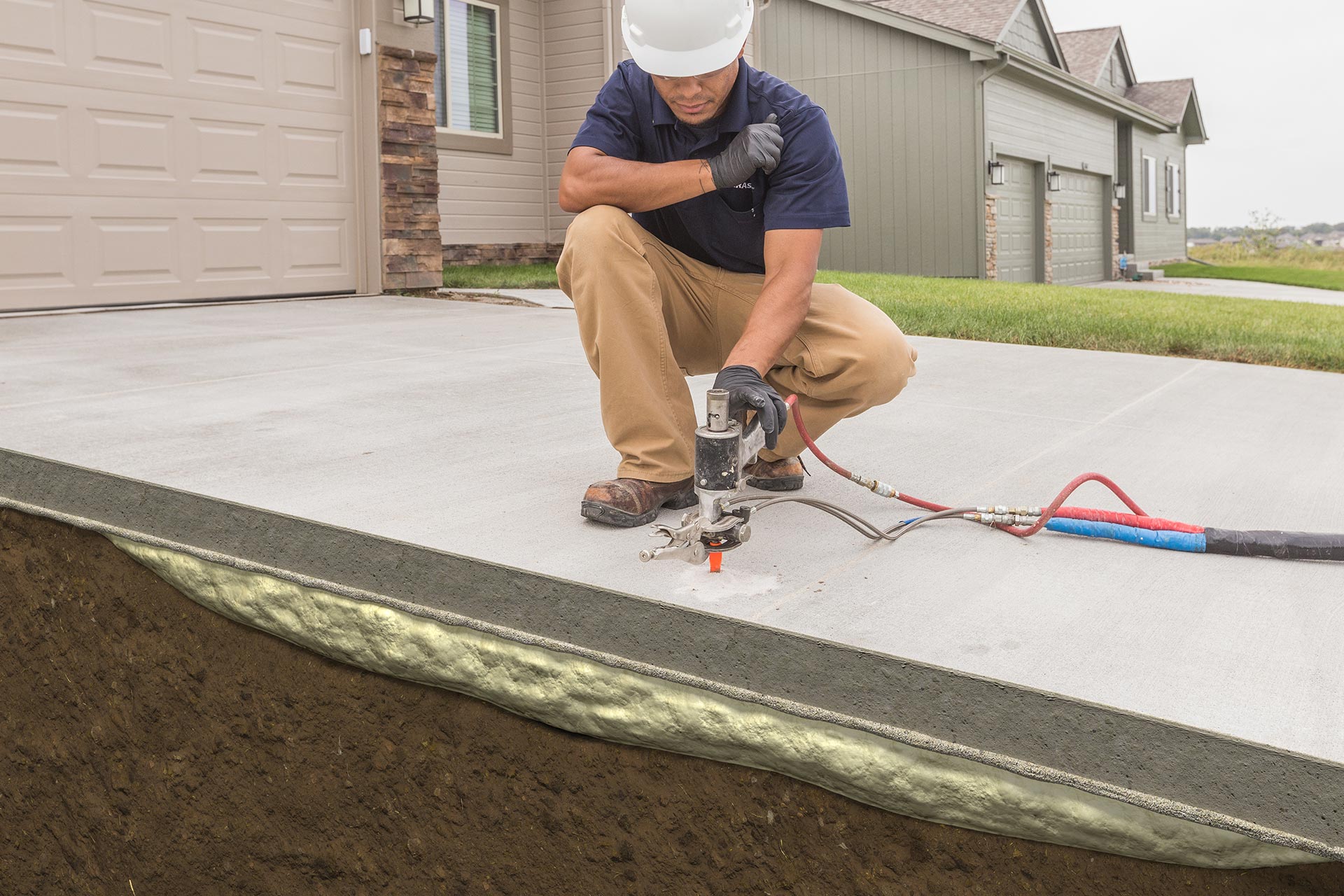 Fayetteville Driveway Repair Concrete Driveway Leveling & Crack Repair