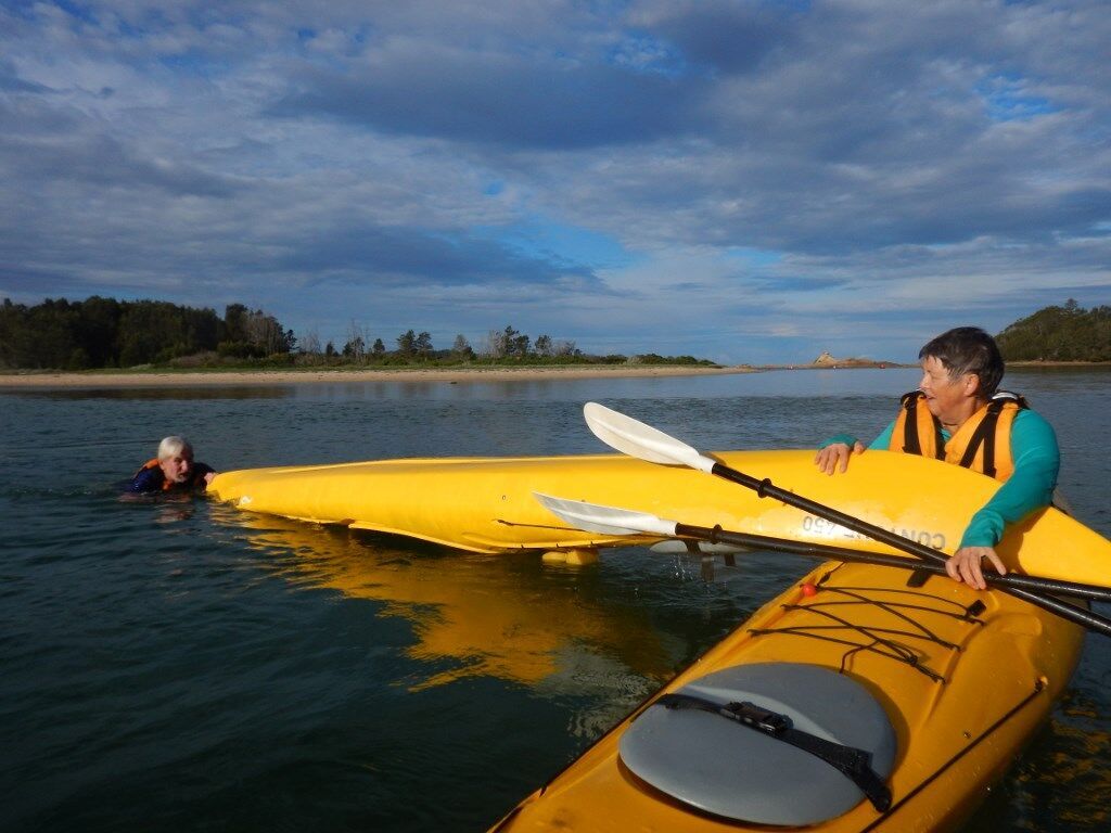 Sea Kayak Rescue Drills Region X Unspoilt Experiences