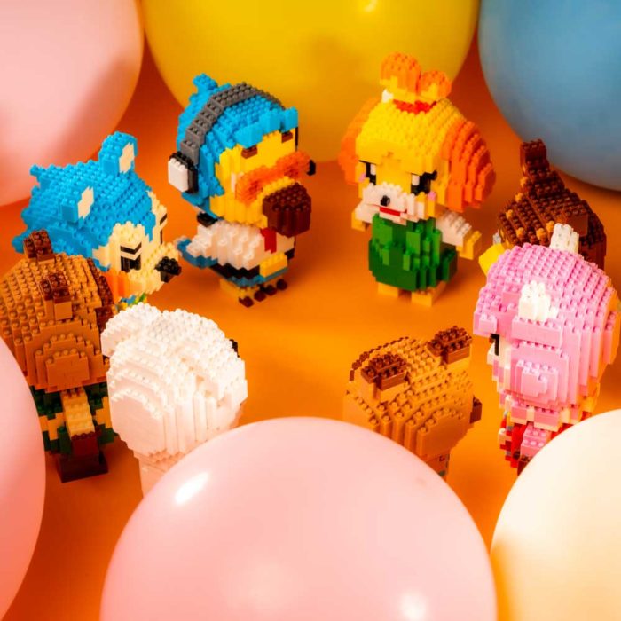 Animal Crossing Building Blocks DIY Miniature RegisBox