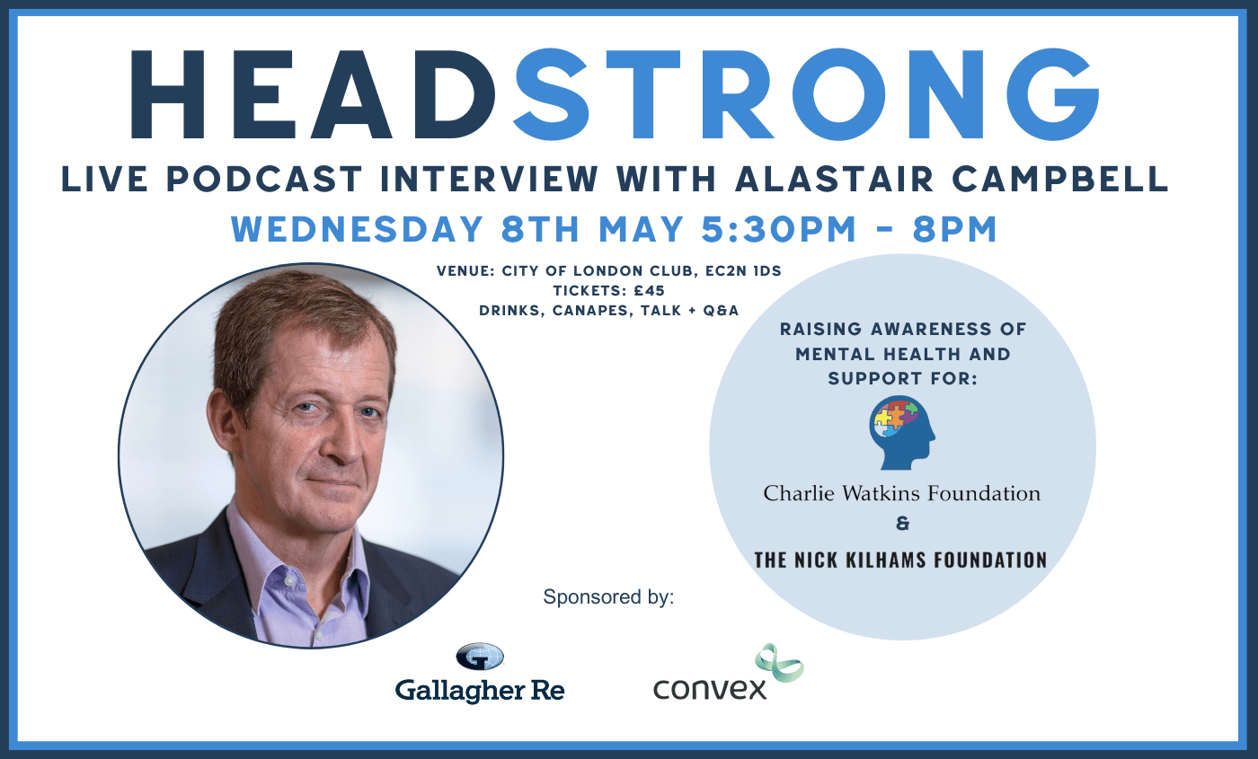 Headstrong Podcast with Alastair Campbell Essex Community Foundation