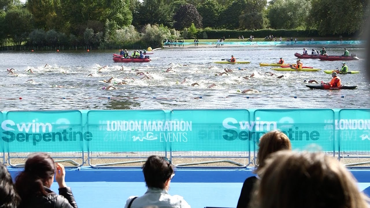 Swim Serpentine 2023 for teammigraine The Migraine Trust