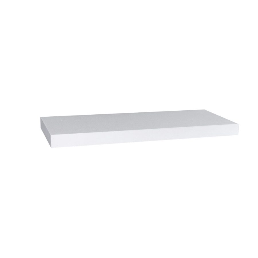 Floating Shelf (60cm Plank White) The Registry by Kootis
