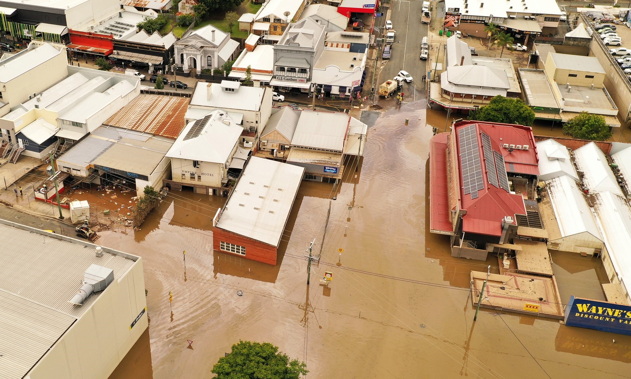 Mary St Gympie Flooding Reg Leis Insurance Services Gympie