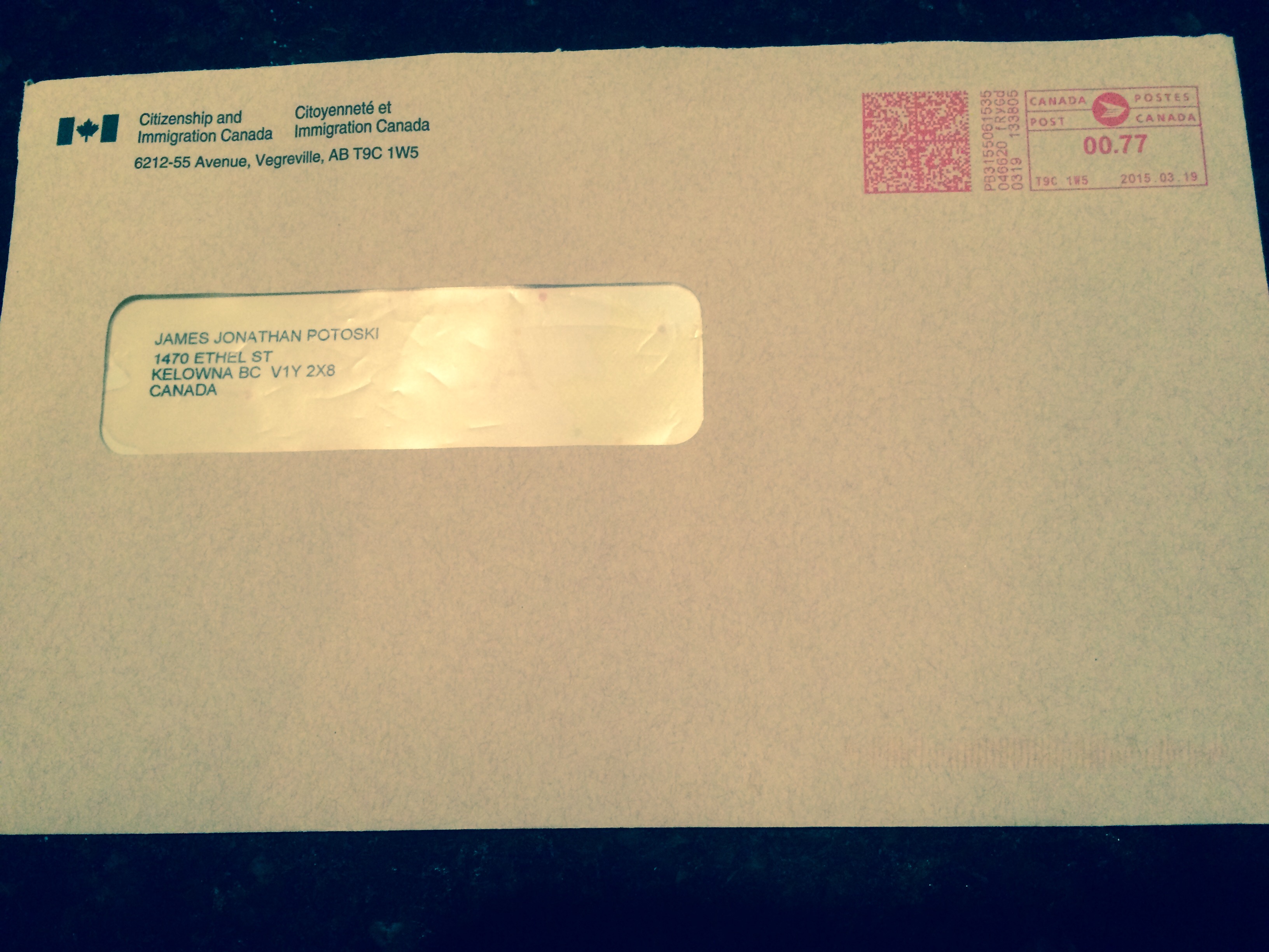 What To Write On A Letter Envelope Canada /