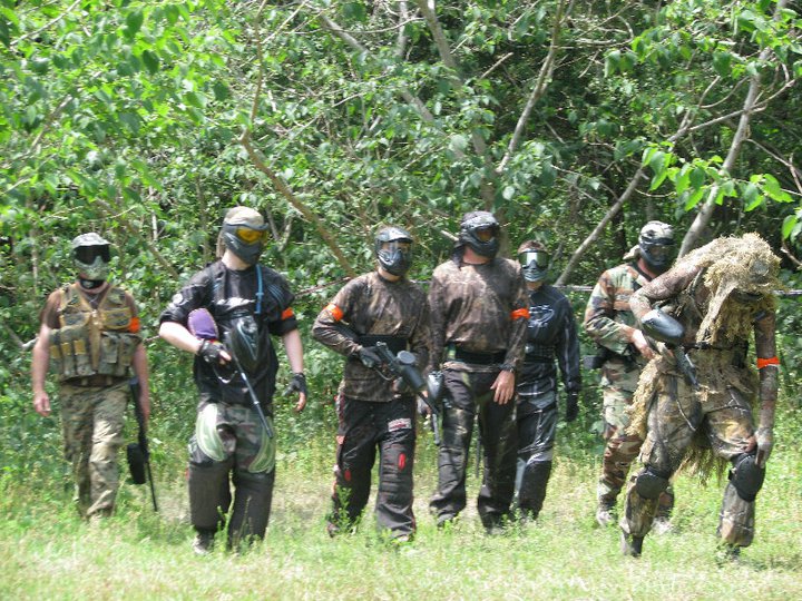 Photo Regulators Scenario Paintball Team