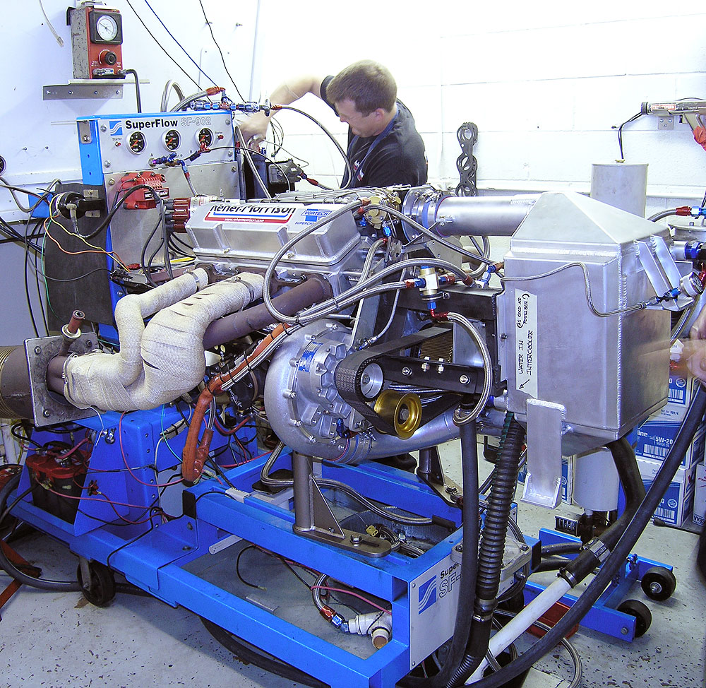 Bonneville SBC Engine On Dyno | Reher Morrison Racing Engines