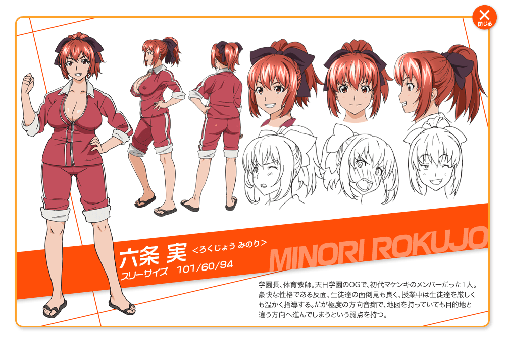 Minori Rokujou from MakenKi!