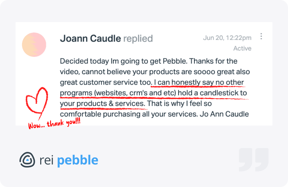 REI Conversion Customer Testimonials REI Conversion