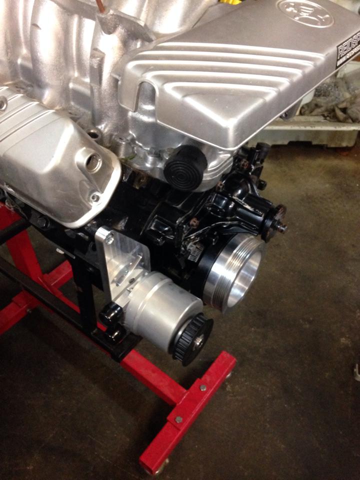 VACUUM PUMP BRACKET TO SUIT HOLDEN V8 DRIVERS SIDE (STAR PUMP) Reidspeed