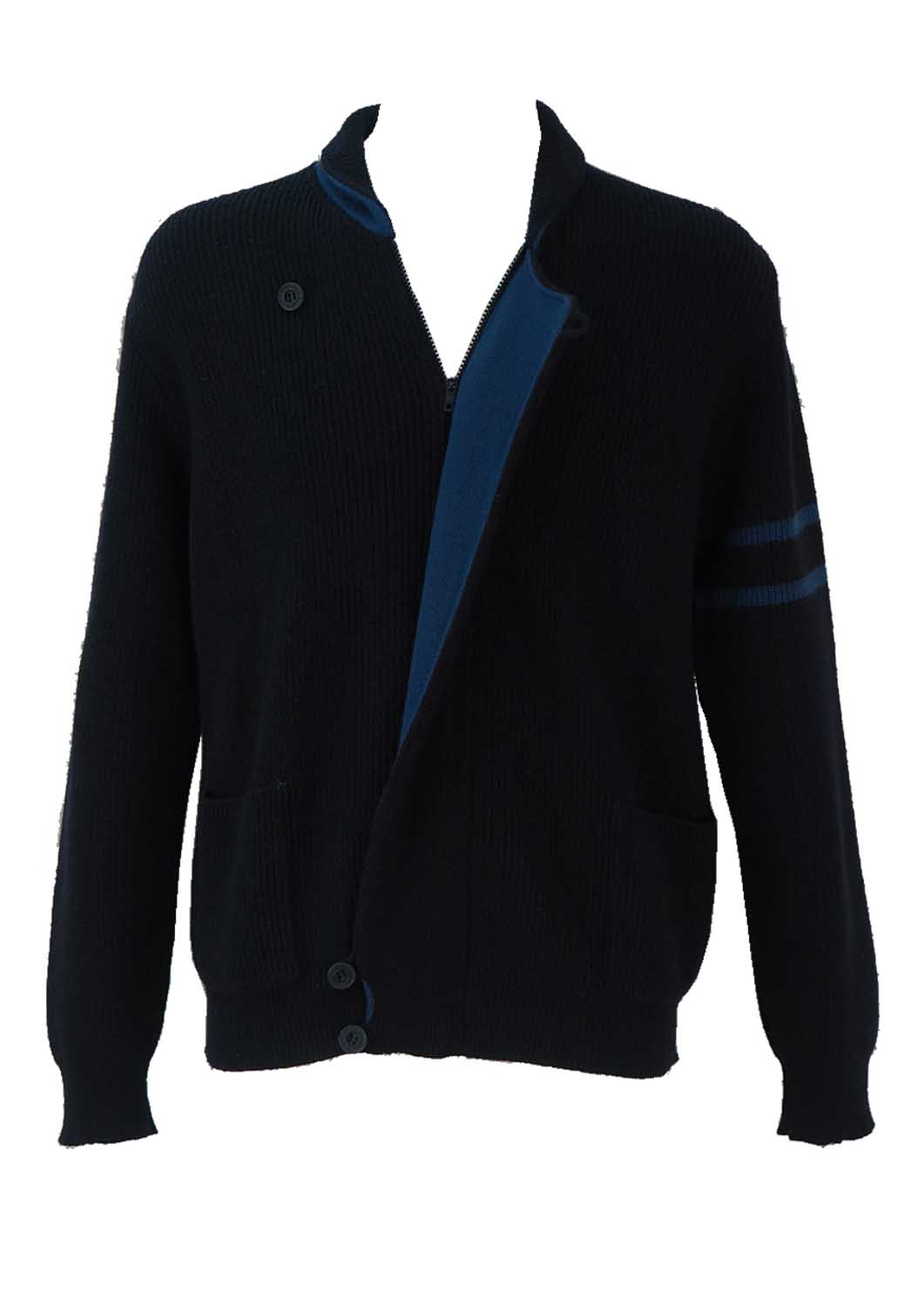 Cardigan Femme Joseph A. Bleu Ciel – Taille M – Maille En Rayonne, Col V, Manches Longues