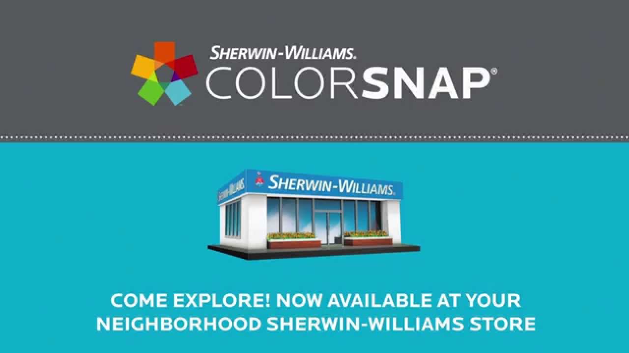 Introducing ColorSnap® Studio Now At Your Nearest Store Sherwin