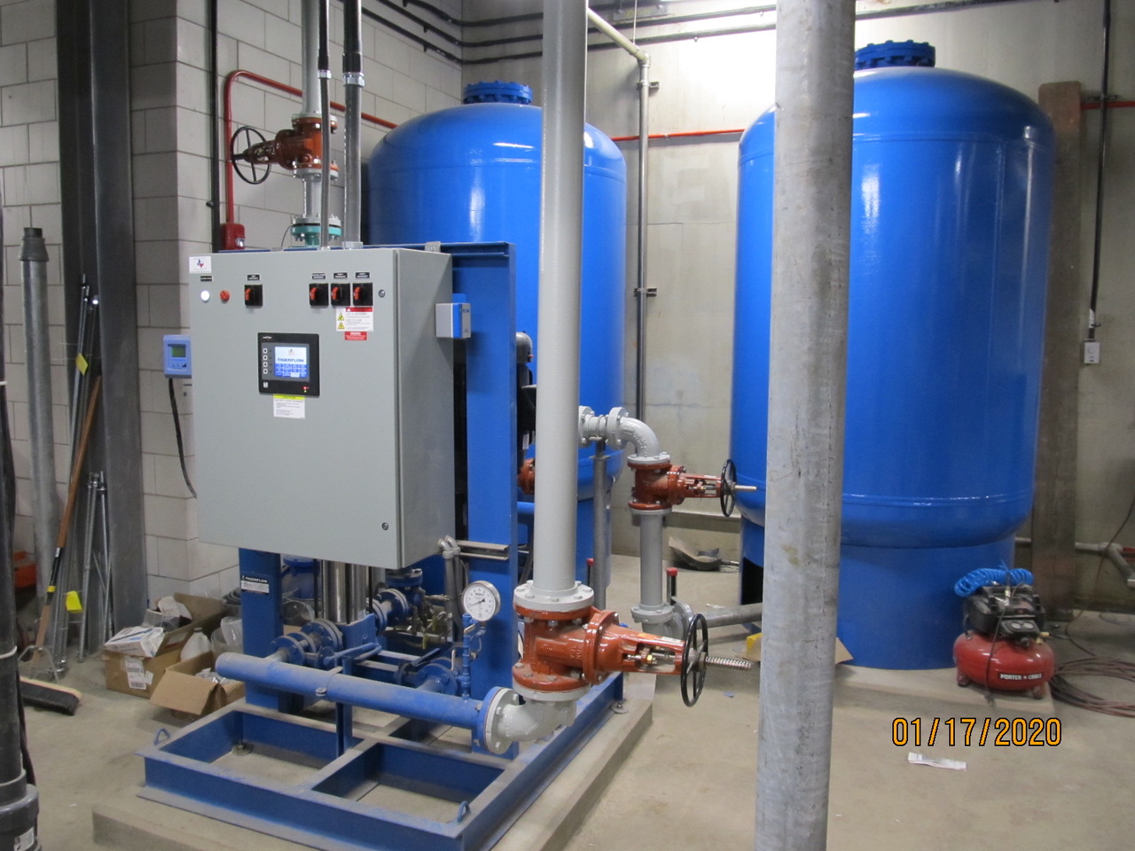 Service Water System Reiner Pump Systems