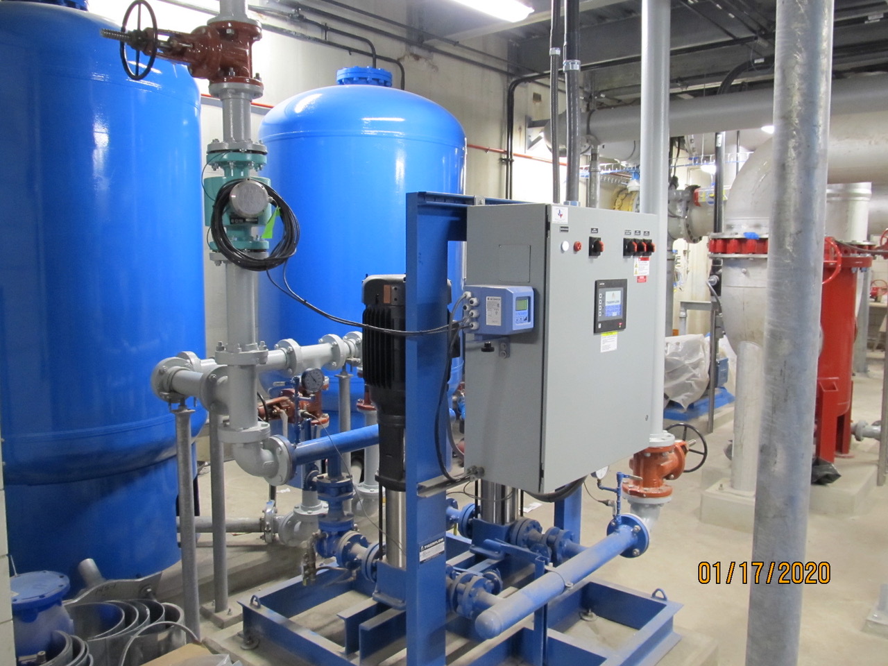 Service Water System Reiner Pump Systems