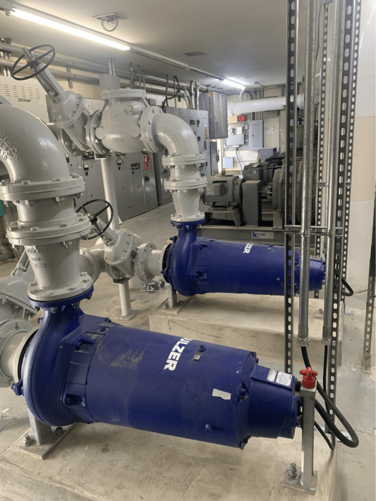 Wastewater Treatment Plant Delaware County, PA Reiner Pump Systems