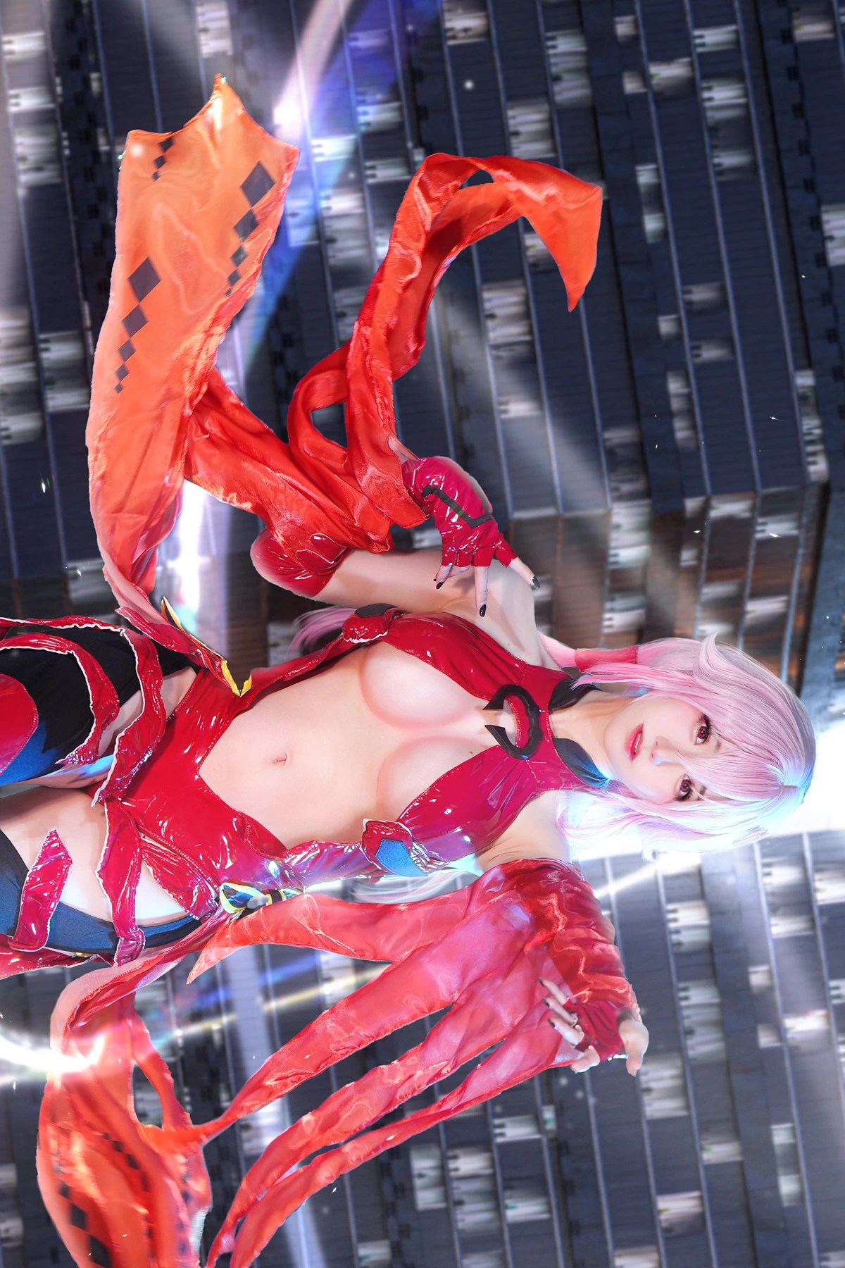 Cosplay Sally多啦雪甘露寺蜜璃温泉主题 1 Cosplay Sally多啦雪甘露寺蜜璃温泉主题精选写真集