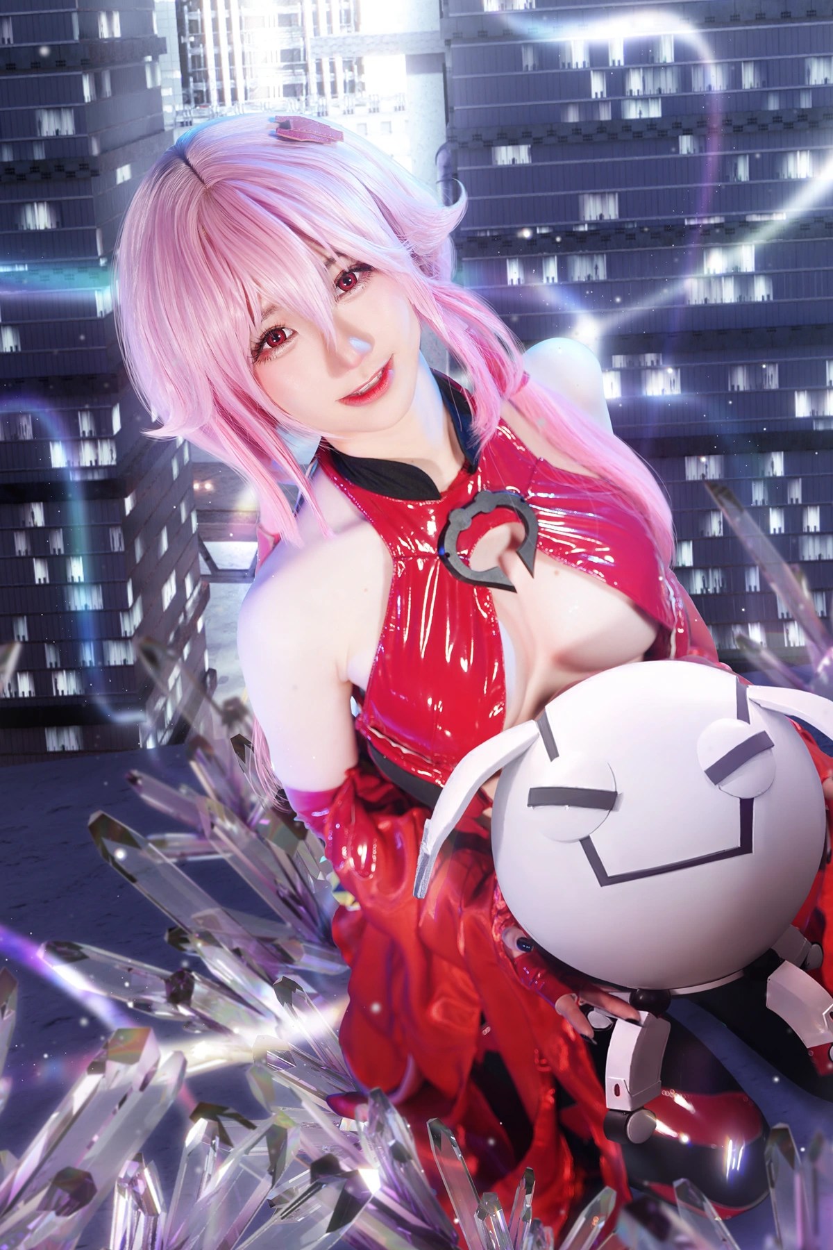 Cosplay Sally多啦雪甘露寺蜜璃温泉主题 3 Cosplay Sally多啦雪甘露寺蜜璃温泉主题精选写真集