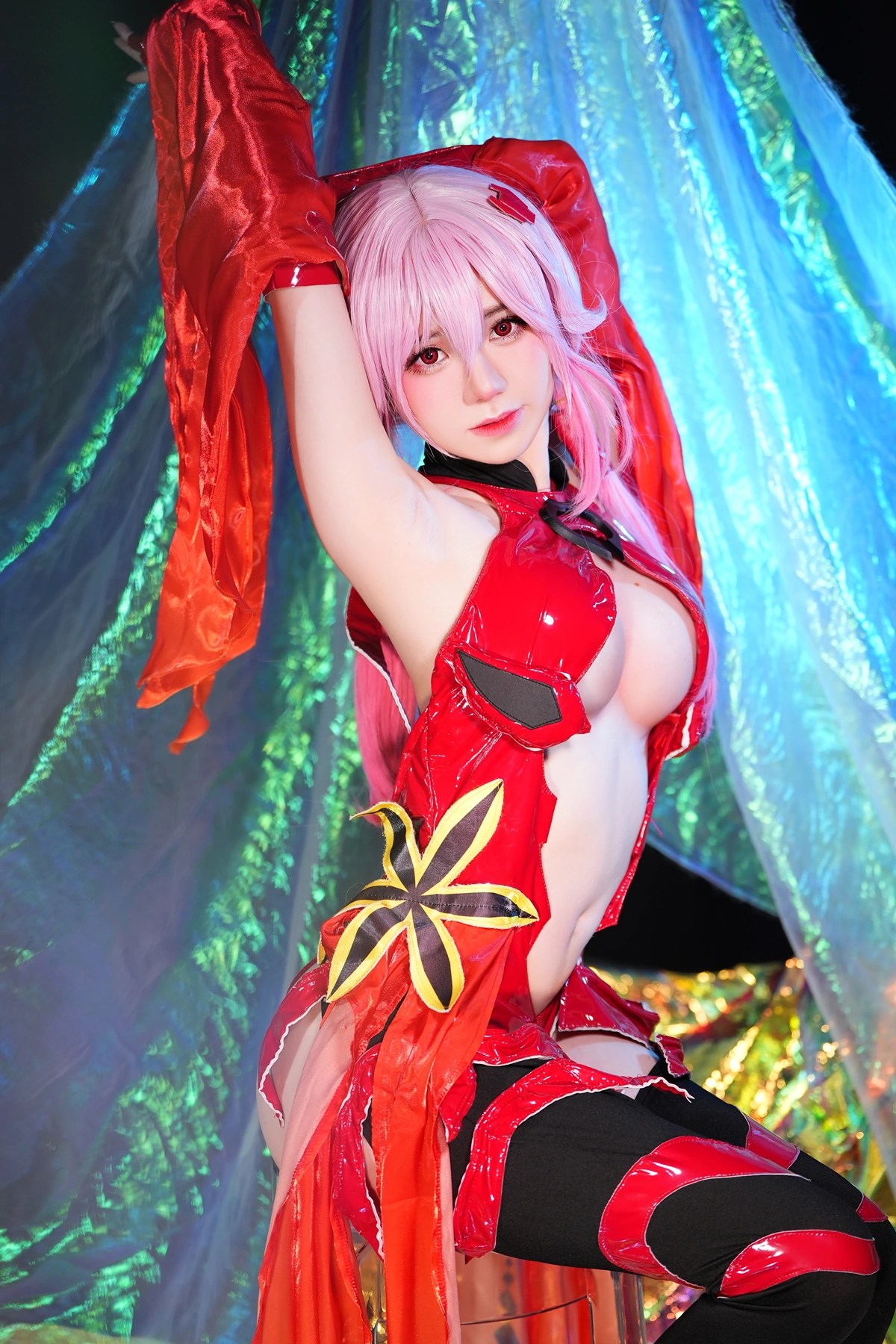 Cosplay Sally多啦雪甘露寺蜜璃温泉主题 21 Cosplay Sally多啦雪甘露寺蜜璃温泉主题精选写真集