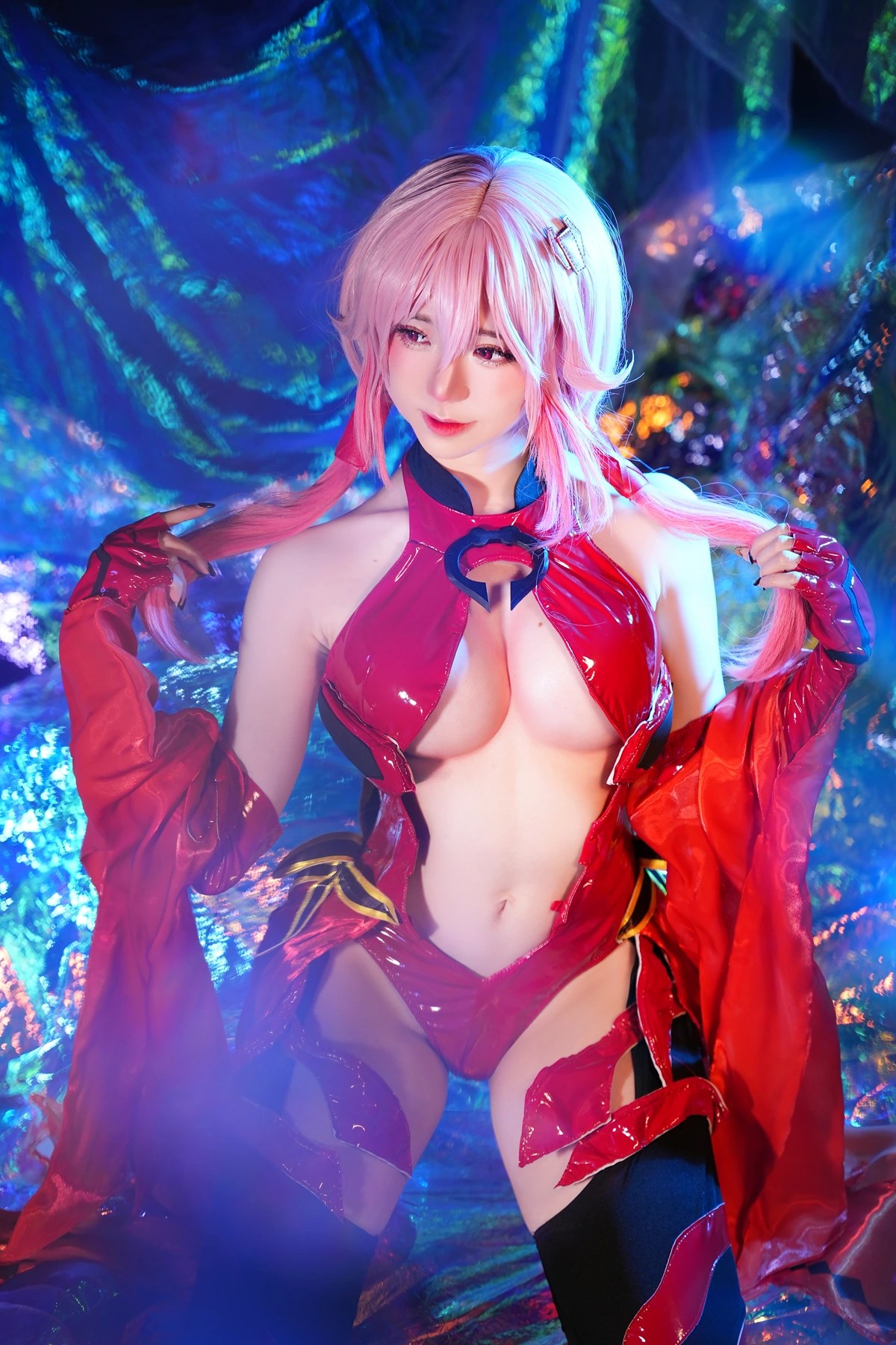 Cosplay Sally多啦雪甘露寺蜜璃温泉主题 24 Cosplay Sally多啦雪甘露寺蜜璃温泉主题精选写真集